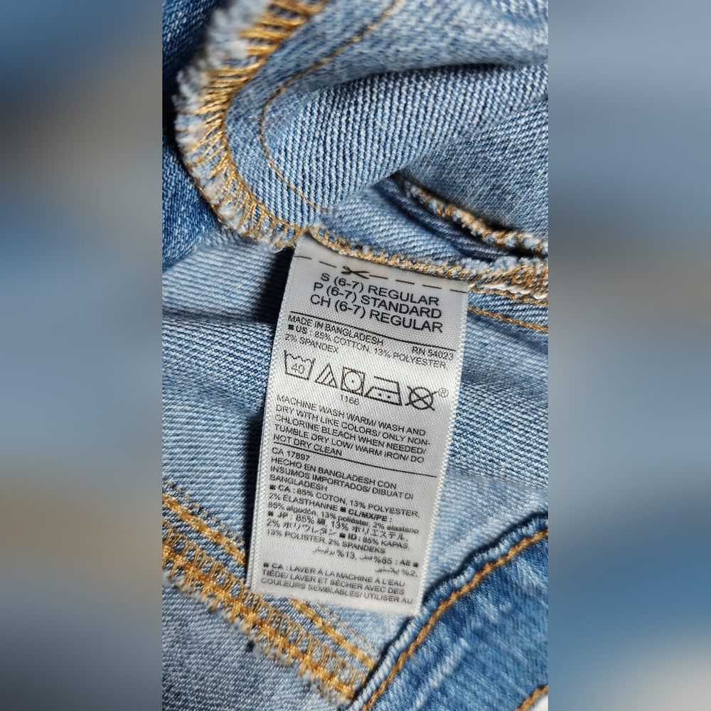 OLD NAVY Denim Jacket size S/P - Picture 2 of 8